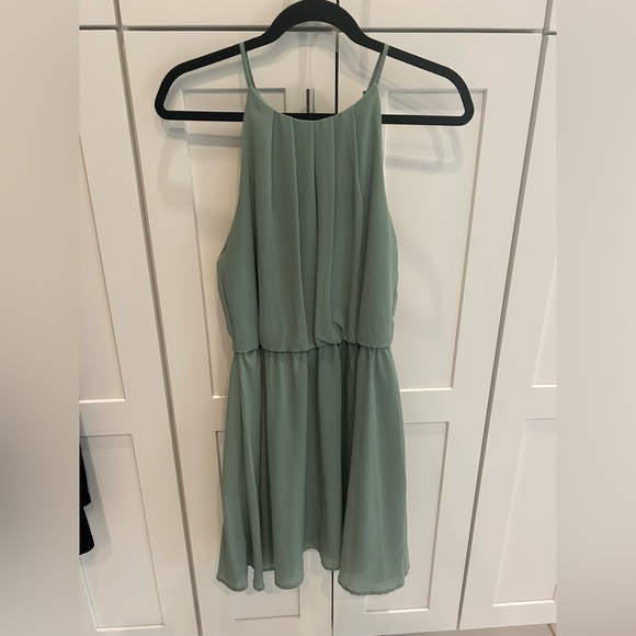 Lush Dresses & Skirts - Sage green Dress size large